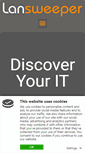 Mobile Screenshot of lansweeper.com